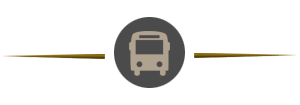 Icon mit stilisierten Bus