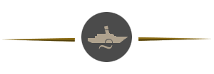 Icon mit stilisierten Dampfer der Weißen Flotte